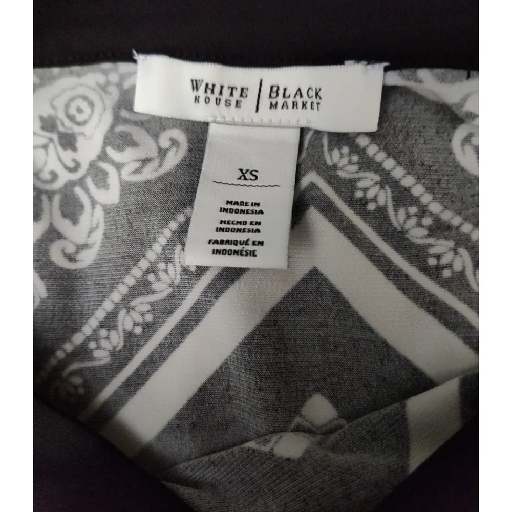 White House Black Market 3/4 sleeve shift Dress - Picture 3 of 3